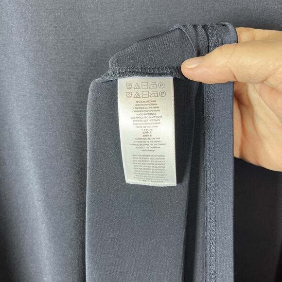 Michael Kors Women's Navy Blue Gold Zippered Scoop Neck Dress Sz XXL Plus 2XL - Picture 15 of 16